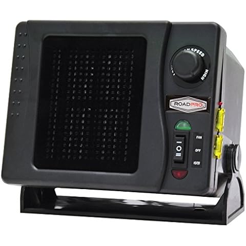 Roadpro 12v RPSL-681 12-volt Ceramic Heater/fan Cover