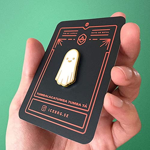 Pin Icebrg Fantasminha (glow in the dark)