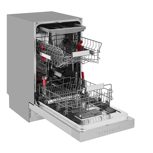 Bauknecht BSUO 3O33 PF X Unterbau Geschirrspüler 45 cm/ 10 Maßgedecke/PowerClean/ActiveDry/Besteckschublade/Hygieneprogramm