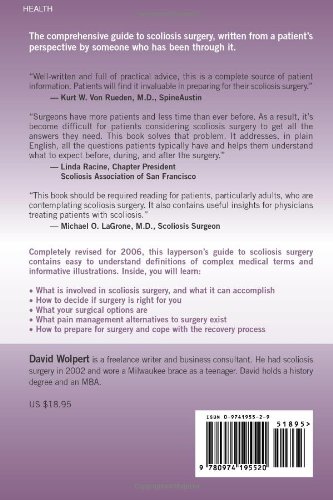 Scoliosis Surgery: The Definitive Patient's Reference
