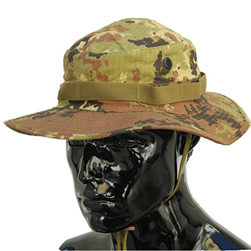 ALGI Cappello Jungle Mimetica Vegetato Mimetica (M)