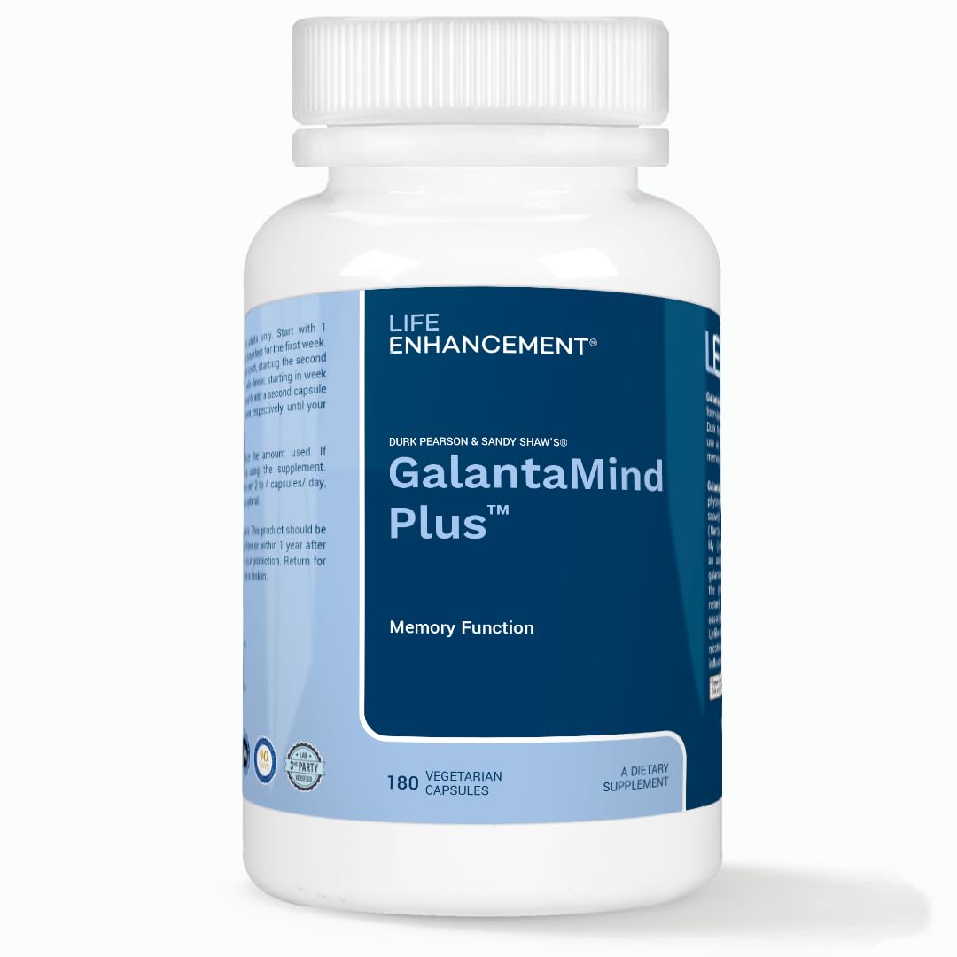 Life Enhancement Galantamind Plus Supplement | 90 Servings