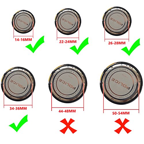 carrycarrie Watch case After Tools, Hardened Double-Sided Teeth, Adjustable Plate Hand and Adjustable Workbench, Suitable for Small and Medium-Sized Watches, Simple Operation Without Instructions