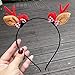 Produktbild HYSK Weihnachtshaarschmuck Haarband Hirschhorn Kopfschmuck Hasenohr Stirnband Dame Weihnachtsdekoration 2St