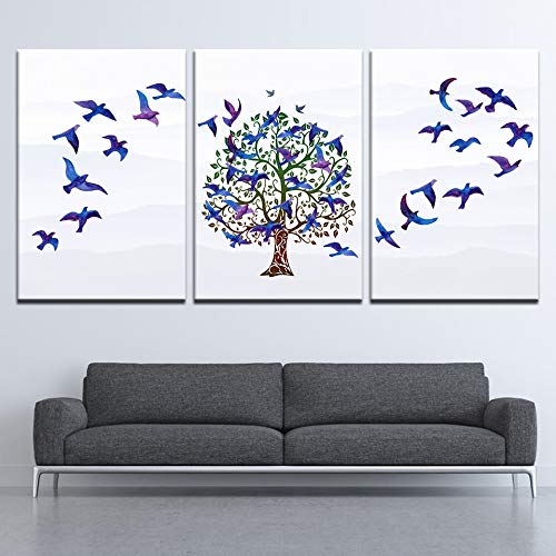 Tableau triptyque mural moderne impression HD sur toile premium - 5