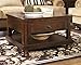 Signature Design by Ashley - Porter Lift Top Coffee Table, Rustic Brown