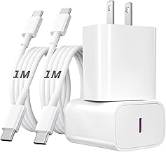 iphone16 iphone15 充電器 タイプc 20W-type-c 急速 USB-C [2個セット/ MFi&PSE認定] 1M x 2本 USB-C to C ケーブル付き タイプC充電器 iPhone 16/ 15/ Pro/Pro Max/iPad Pro 12.9 /iPad Pro 11/世代に対応