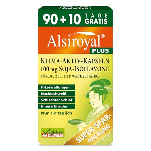 Alsiroyal PLUS Klima-Aktiv-Kapseln · eigene klinische Studie · Wechseljahre