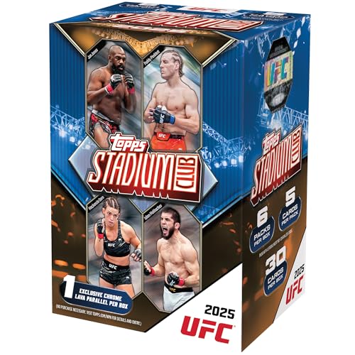 2025 Topps Stadium Club UFC - Factory Sealed - Value Box