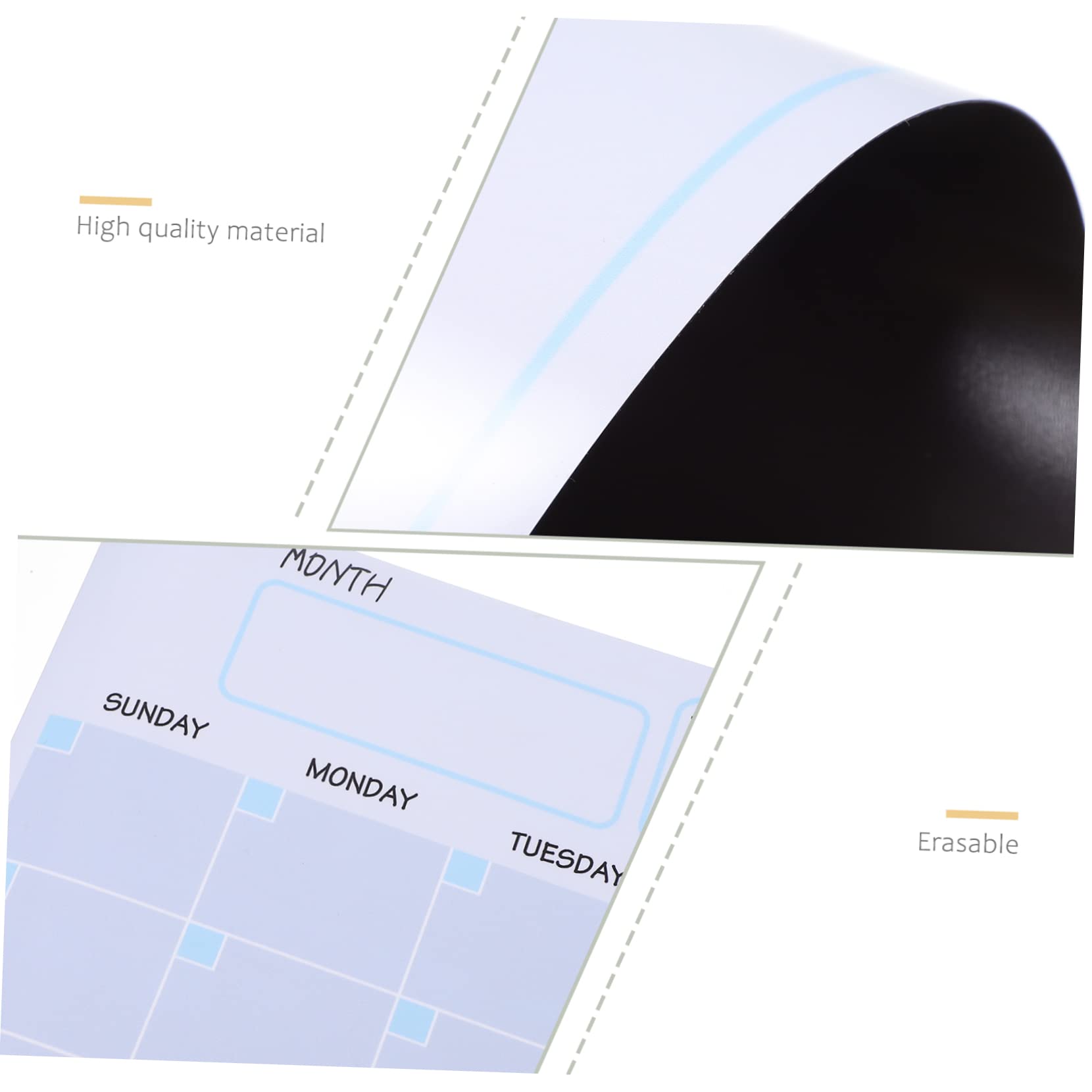 3 Pz lavagna planner da parete cancellabile a secco calendario magnetico da frigorifero fridge calendar lavagnette cancellabili scheda di pianificazione adesivo del piano mensile Lurrose