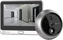 Campainha Olho Mágico Dp2c Wi-fi Com Video Porteiro Ezviz