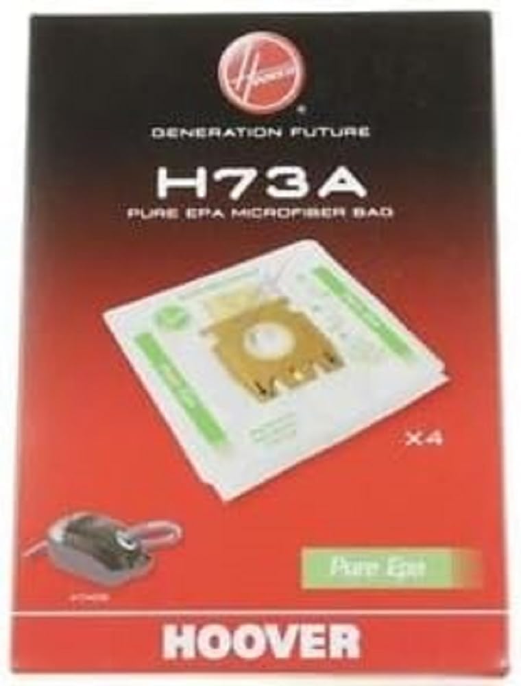 Genuine Hoover H73 Pure Hepa Microfibre Vacuum Cleaner Dust Bags Athos 35601375