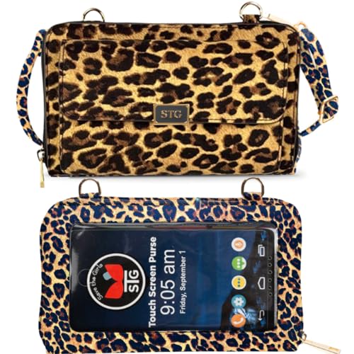 Image of Save The Girls Cell Phone Purse (Captiva) - Touch Screen Women's Crossbody Handbags - Cell Phone Purse & Crossbody Phone Case