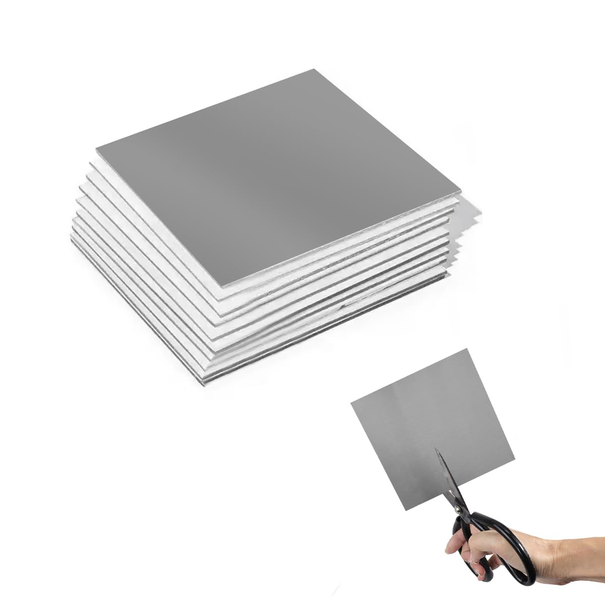 TLC Plates Aluminium Backed Silica Gel Plate GF254 10cm x 10cm,Pack of 20