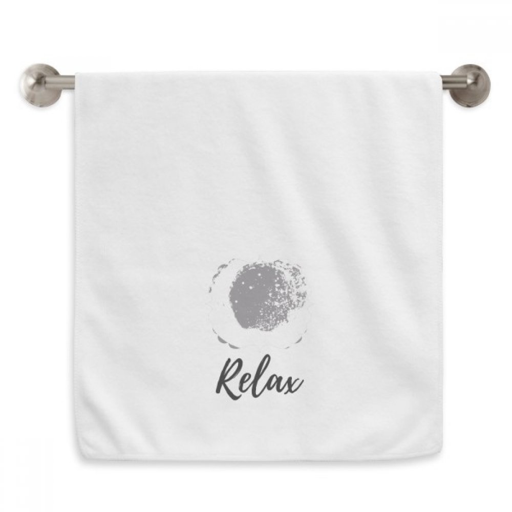 Serviette encre résumé plantes motif art serviettes moelleuses débarbouillettes