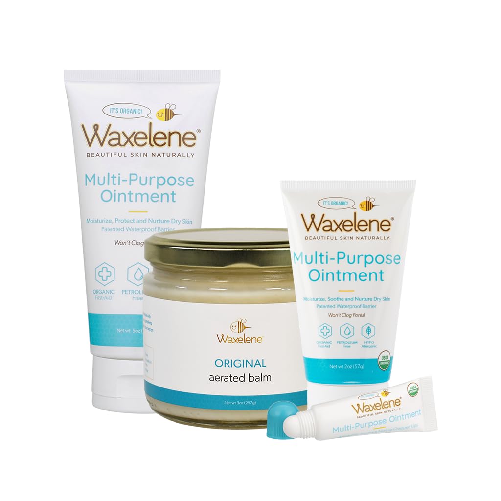 Waxelene Multi-Purpose Ointment, Organic, Value Pack of 4