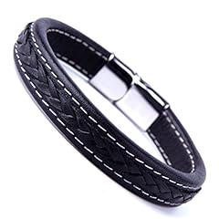 Black Men's cuff bracelets
