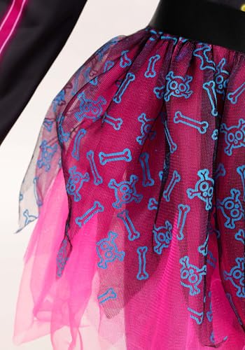 Disfraz de Esqueleto Neón para Niñas con Vestido y Leggings miniatura 5