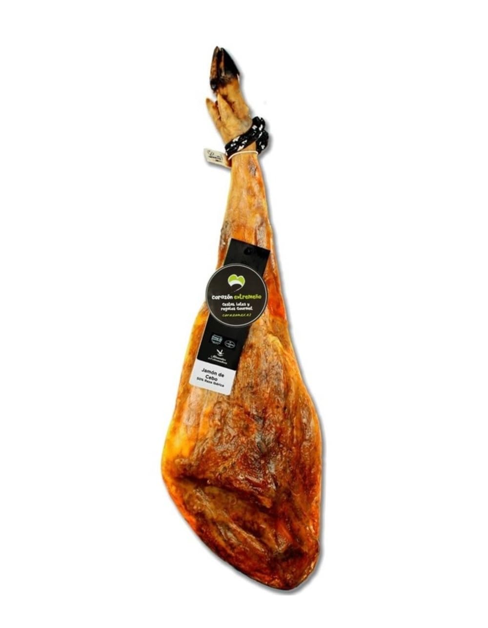 Lote Gourmet Empresa Navidad Jamón Talarrubias Jamón Ibérico de Cebo 7kg aprox.+ Embutidos Ibéricos + Queso Artesano Extremeño | Regalo Corporativo Premium