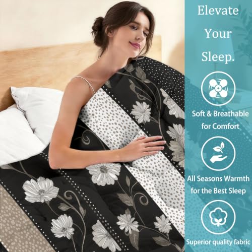 Couette 140x200 douce et réversible aux motifs abstraits