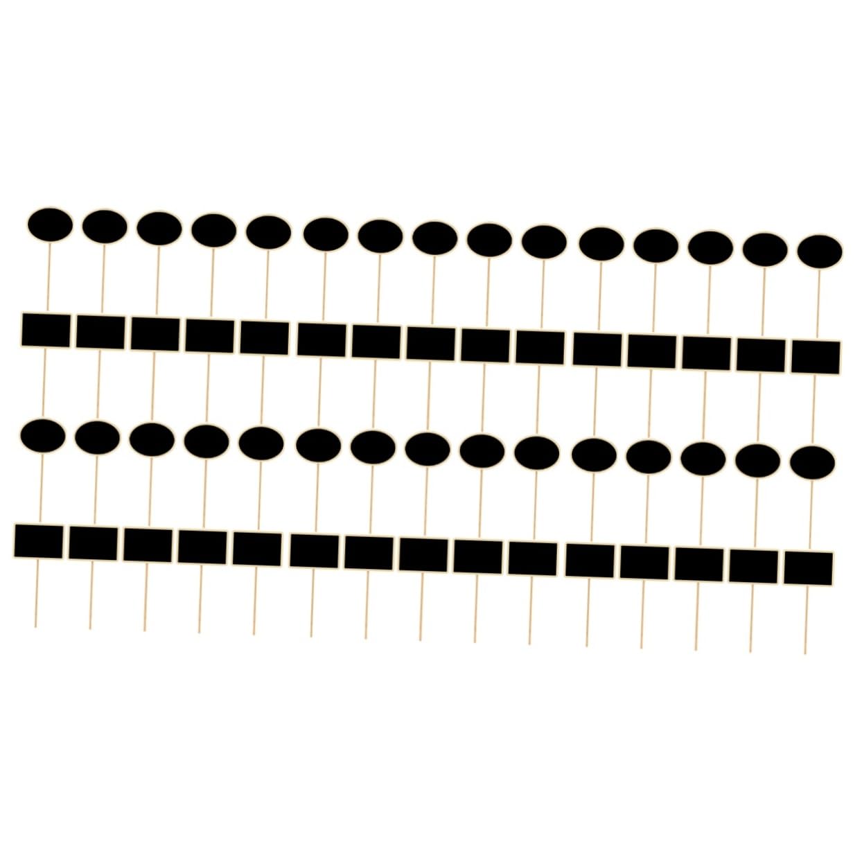 TOYANDONA 3 Sätze Pflanzenschilder Wiederverwendbare Etiketten Für Gartenpflanzen Dekorative Pflanzenstecker Zur Individuellen Beschriftung Für Blumenbeete 20 Stück * 3