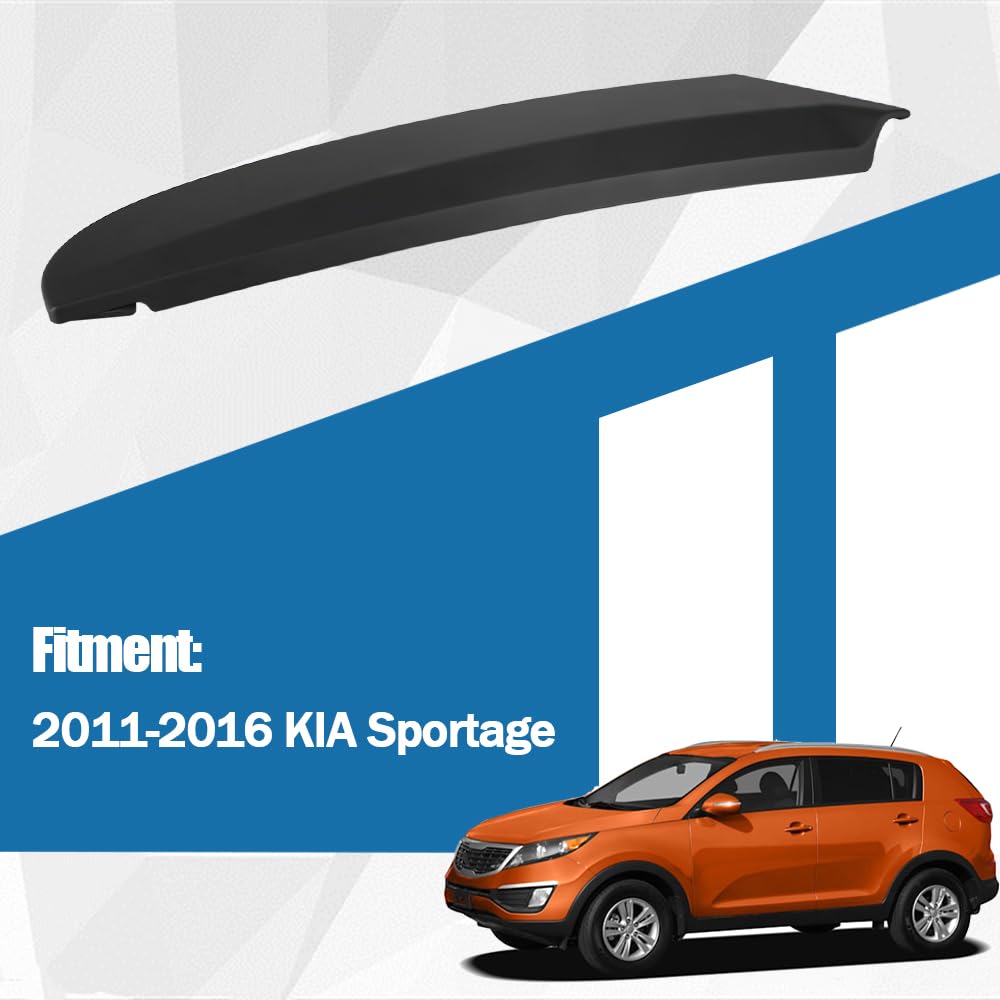 L R Behind Door Molding Chrome C Pillar Garnier Cover For Kia Sportage