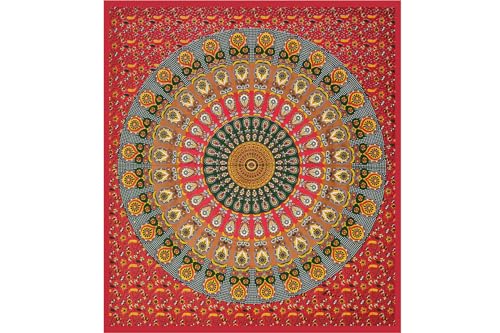 Image of Monique Bedsheet Set | 144 TC Cotton Bedsheet for Double Bed with 2 Pillow Cover