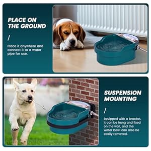 Automatic Dog Waterer Outdoor Water Bowl Dispenser 2l Self Filling Water Trough Drinking Water Feeder for Dogs Horse Chicken Cattle Poultry Farm Animal Large Livestock Waterer  Cucciolini Doodles Automatic dog waterer outdoor water bowl dispenser 2l self filling water trough drinking water feeder for dogs horse chicken cattle poultry farm animal large livestock waterer   cucciolini doodles