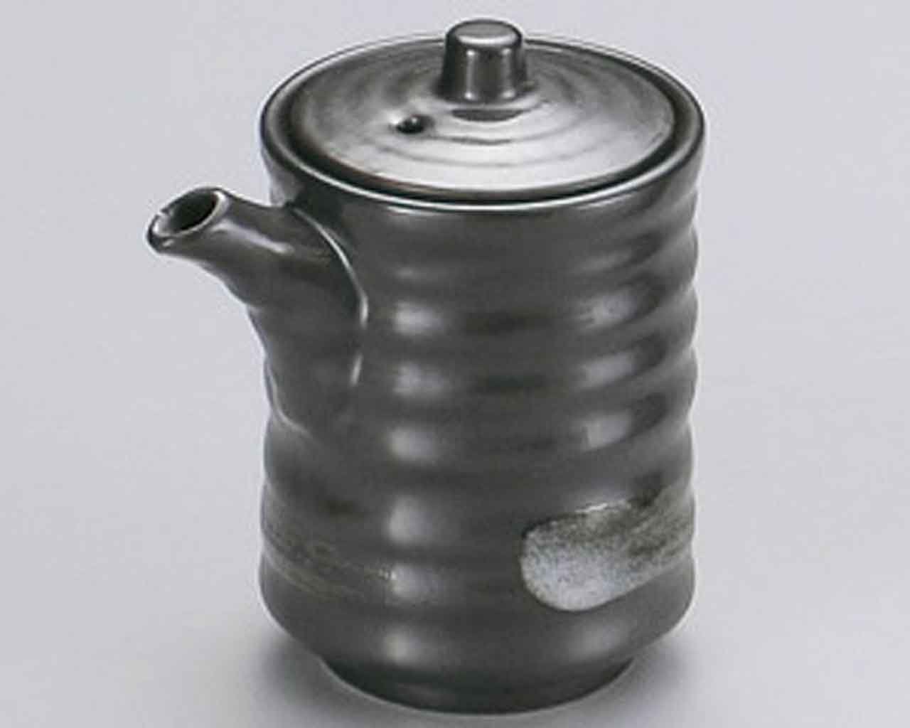 Tetsu Kessho 2.6inch Set of 2 Soy Sauce Dispensers Grey