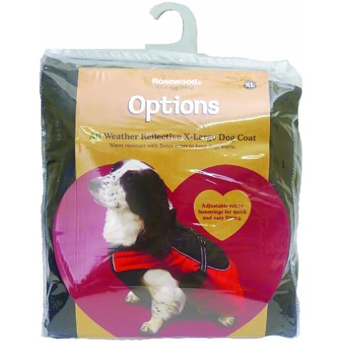 Rosewood All Weather Dog Coat in Red Cover