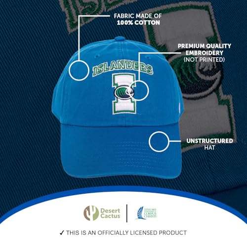 Desert Cactus Texas A&M University Gorra Azul Ajustable miniatura 4