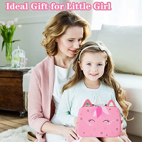 Heaning HE-K0408 Kids Washable Makeup Girls Toys - Girls Makeup Kit For Kids Make Up Set Real Makeup For Kid Little Girls Toddlers Children Princess Christmas Birthday Gifts Toys For 3 4 5 6 7 8 9 10 Year Old Girls thumb #7