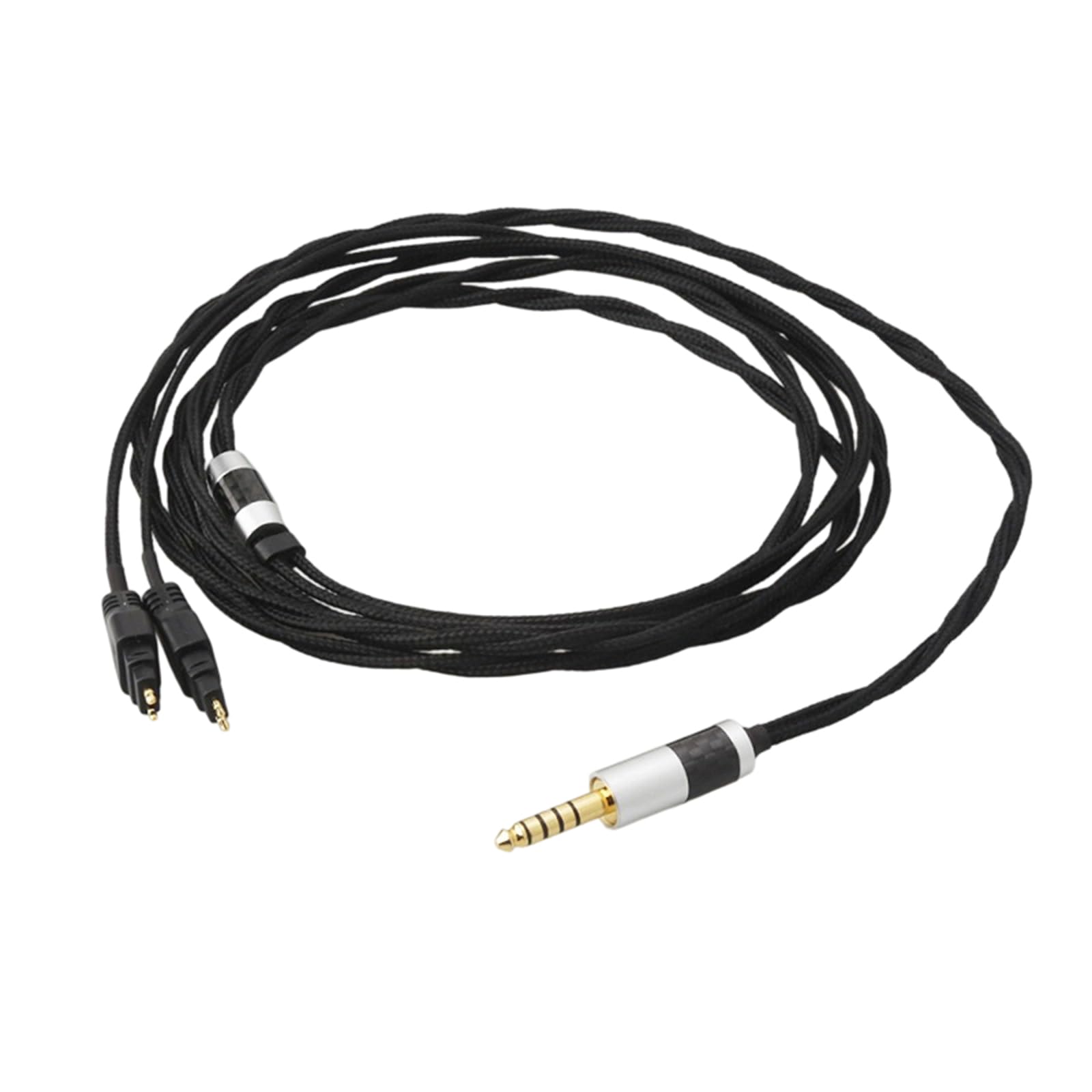 Przedłużacz słuchawek 4,4 mm, elastyczny przewód do słuchawek HD580 / HD600 / HD650 / HD660S / HD58X / HD6XX opcjonalna długość kabla do słuchawek