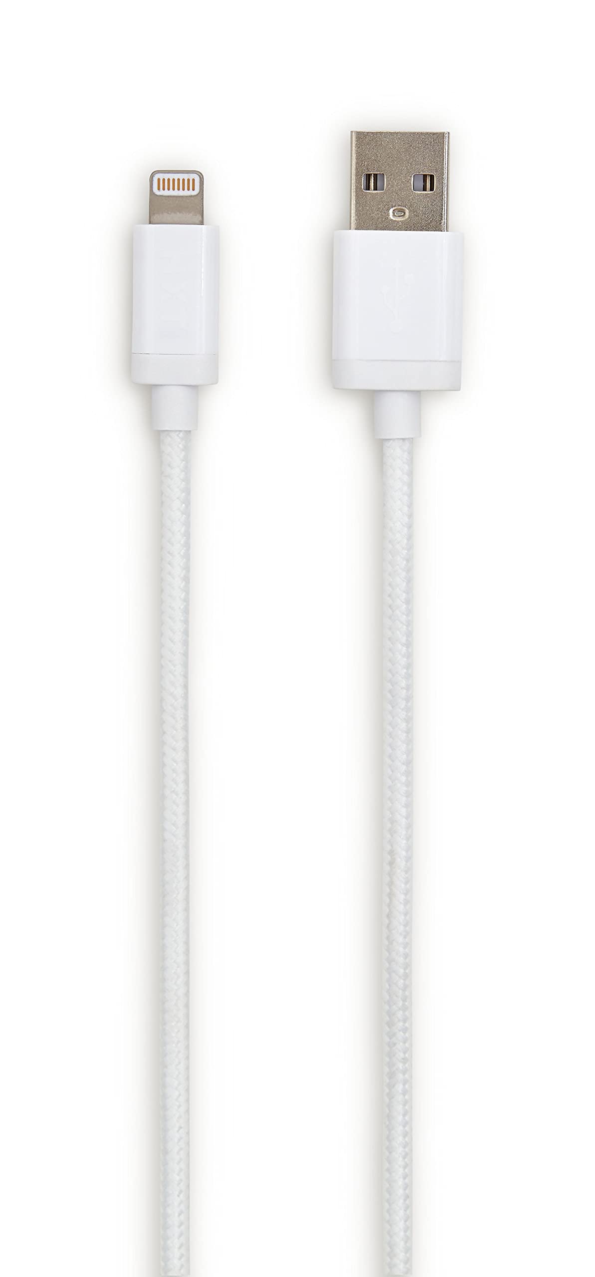 NXT Technologies Staples Compatible USB A to C89 Lightning Cable 6 Ft. White