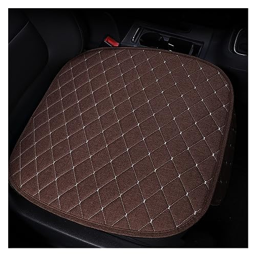 Housses de siège avant de voiture en lin et coussin de protection