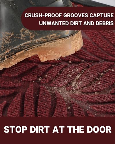 Yimobra-Front-Door-Mat-Outdoor-Indoor-36×24-All-Season-Waterproof-Welcome-Mat-All-Weather-Outside-Entrance-Mat-Non-Slip-Patio-Porch-Doormat-Low-Profile-Fade-Resistant-Red Yimobra Front Door Mat Outdoor Indoor 36×24 All Season Waterproof Welcome Mat All Weather Outside Entrance Mat Non Slip Patio Porch Doormat Low Profile Fade Resistant Red