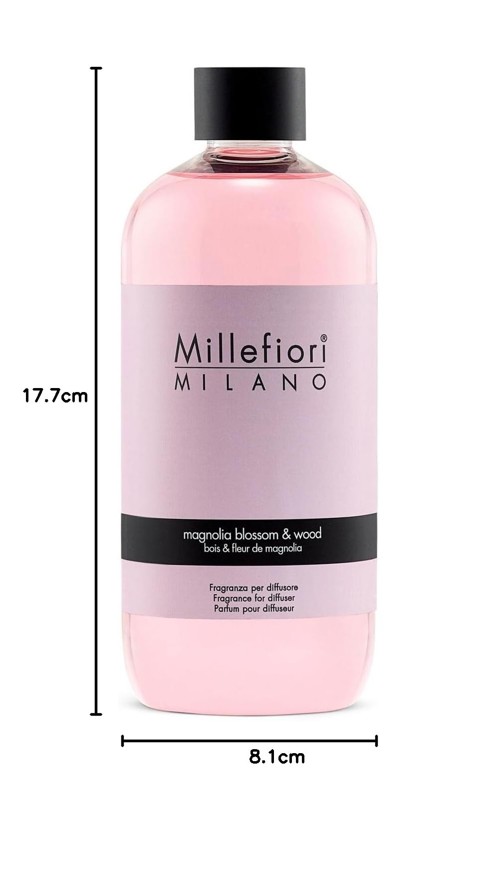 MILLEFIORI MILANO FRAGRANZA PER DIFFUSORE 500ml MAGNOLIA BLOSSOM & WOOD