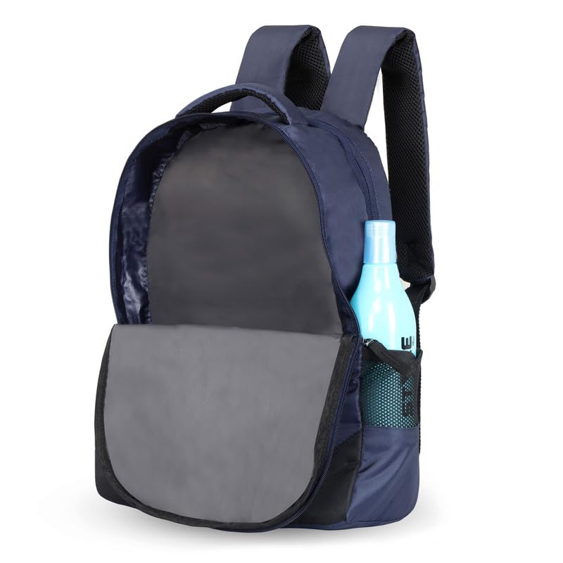Image of UNITED COLORS OF BENETTON Sable Unisex Polyester 3 Compartment 19 L Casual Backpack - Navy