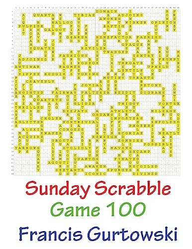 Sunday Scrabble Game 100