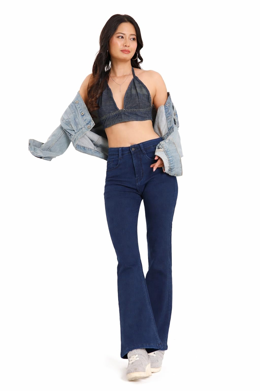 zola High-Rise Flared Jeans for Ladies-picture-25