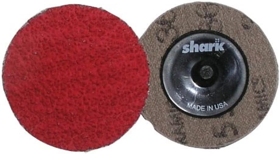 Shark 12630 3-Inch Grit-50 Ceramic Grinding Discs, Red, 25-Pack