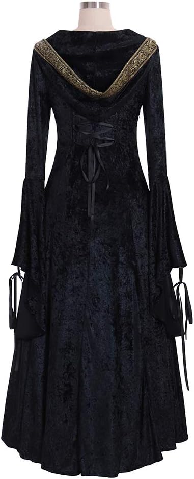 CosplayDiy Women's Medieval Renaissance Retro Gown Cosplay Costume Dress - Image 4