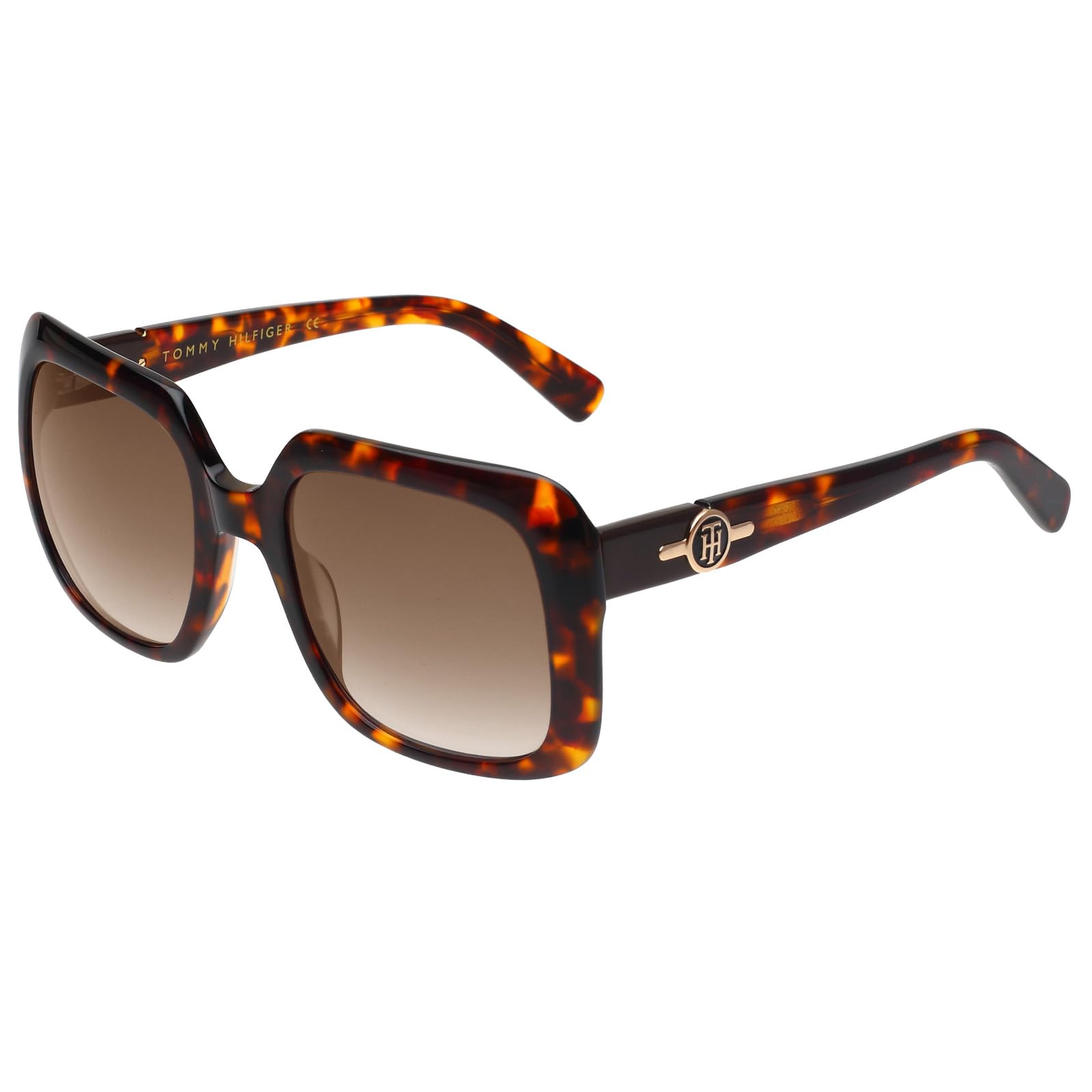 |Brown Full-rim Frame Square Sunglasses|100% UV Protected (Uv 400) Grey Gradient Faded Lens|Women's | Small | TH 2610 C3 HAVGDGR 52 S-image-21