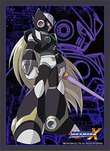 Amazon | ブロッコリーキャラクタースリーブ ロックマンX「ブラック