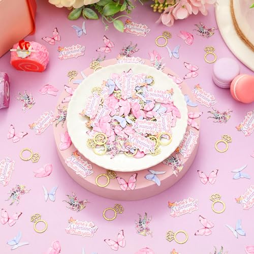 Confetti de table papillon pour une table de mariage réussie