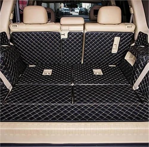 Tapis de coffre pour Lexus GX460 GX400 7 places de 2010 à 2018 coloris noir et beige
