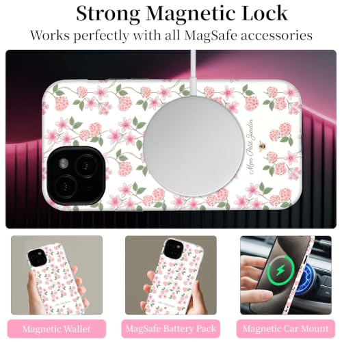 Coque fleurie iPhone 14 style Cottagecore pour un look bucolique - 4