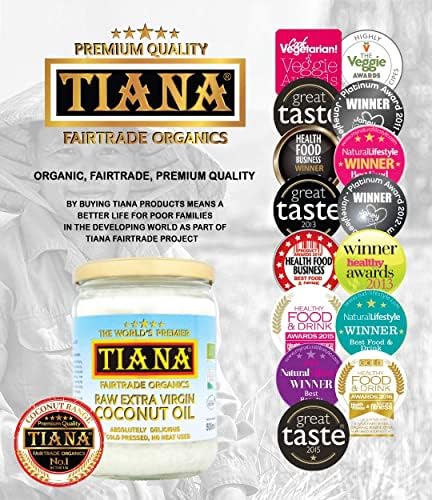 TIANA Fair Trade Organics Raw Extra Virgin Coconut Oil 500 ml image 4