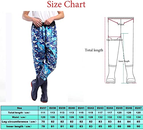 Vis- En Waadlaarzen Met Rubberen Laarzen, Waterdichte Steltlopers, Ademende Elastische Elastische Band Geschikt Voor Vissen Jacht Landbouw Dijlaarzen - Image 4