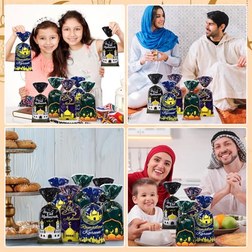 100 Eid Mubarak Goodie Bags with Ties - $4.99 - Image 7